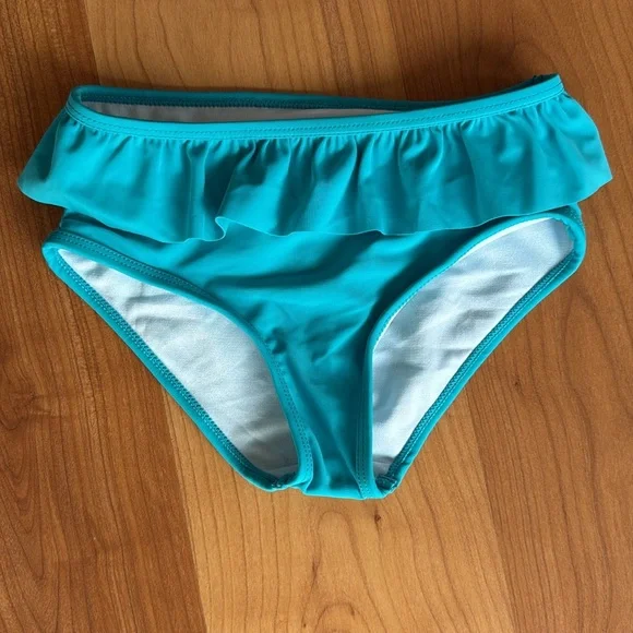 NWT Ruffle Butts Mermaid Rash Guard Set - Picture 3 of 5